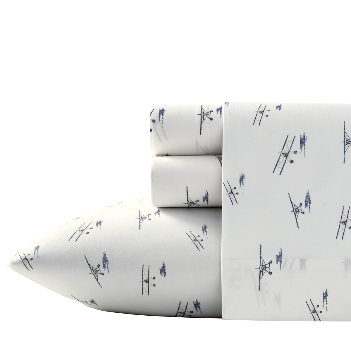 Eddie Bauer - Twin Size Sheet Set with Fitted Sheet & Pillowcase