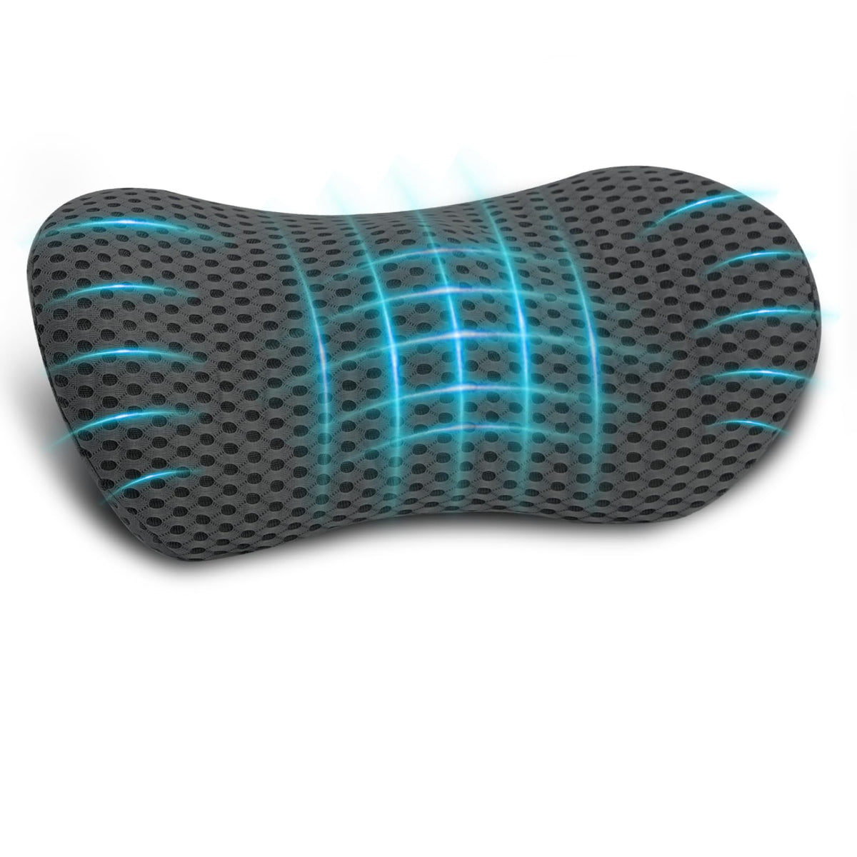 Lumbar Pillow, Memory Foam Lumbar Support Pillow for Office Chair and Car Seat, Back Support Pillow for Lower Back Pain Relief, Support Cushion Back Pillow for Sleeping, Driving, Resting