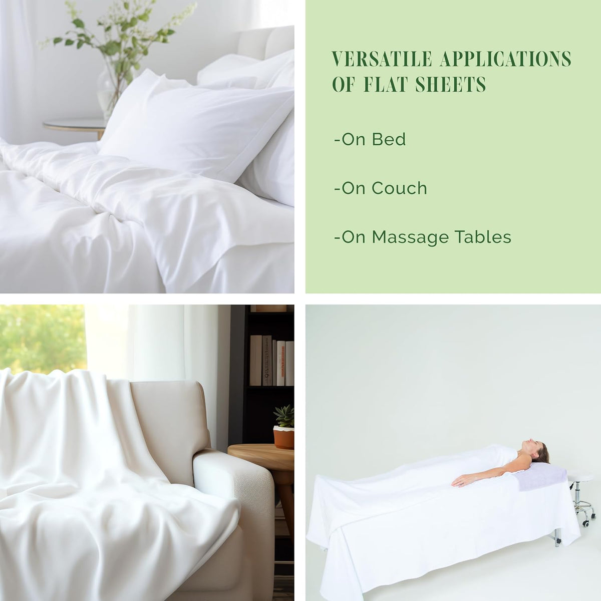 Luxury Flat Sheet on Amazon Elegant Comfort Wrinkle-Free 1500 Premier Hotel Quality 1-Piece Flat Sheet, King Size, Cream