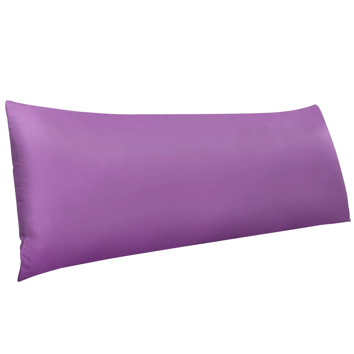 FLXXIE Modern Matte Satin Body Pillowcase (20 x 54 inches) - Silky Soft Bedding, Wrinkle-Resistant, Fade-Resistant, Breathable All-Season Pillow Protector with Hidden Zipper, Luxury Finish, Frizz Control, Glide-Smooth Hair, Skin Stays Moist for Bed Linens