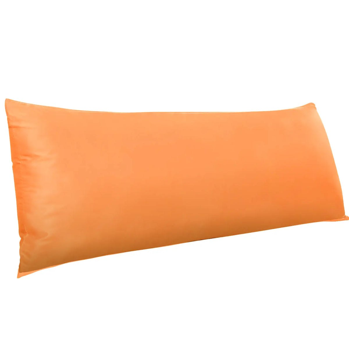 FLXXIE Modern Matte Satin Body Pillowcase (20 x 54 inches) - Silky Soft Bedding, Wrinkle-Resistant, Fade-Resistant, Breathable All-Season Pillow Protector with Hidden Zipper, Luxury Finish, Frizz Control, Glide-Smooth Hair, Skin Stays Moist for Bed Linens