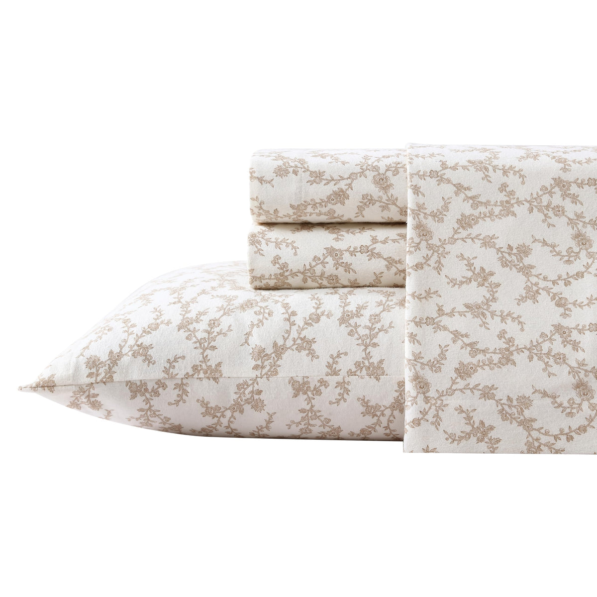 Laura Ashley - Twin Sheet Set with Fitted Sheet & Pillowcase