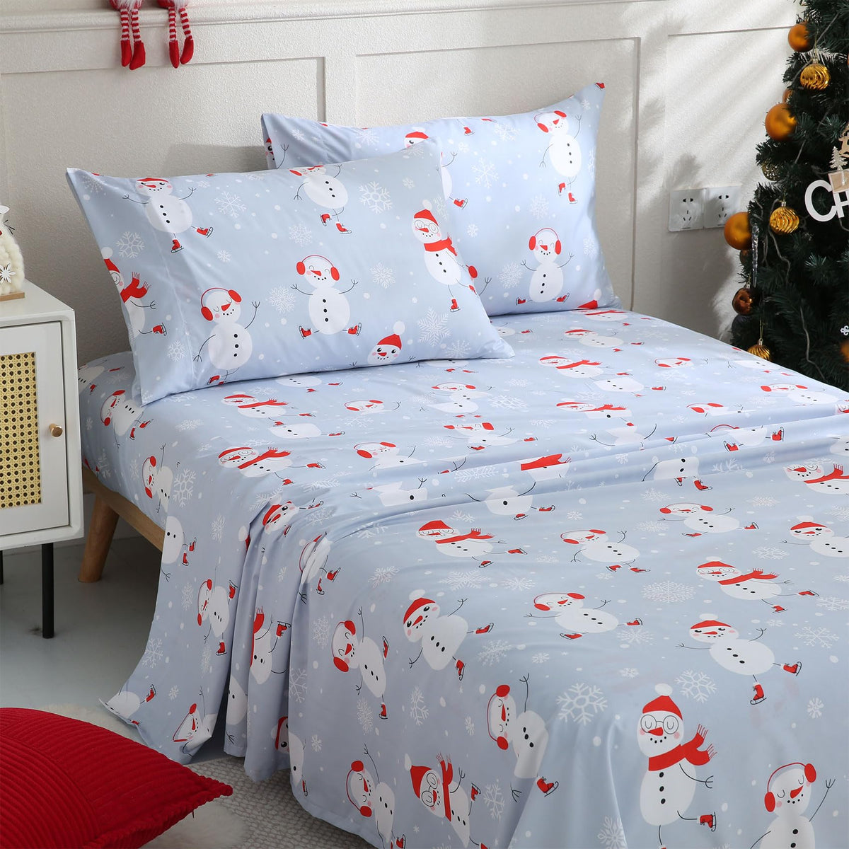 JSD Pink Unicorn Rainbow Kids Twin Sheet Set for Girls 3 Piece