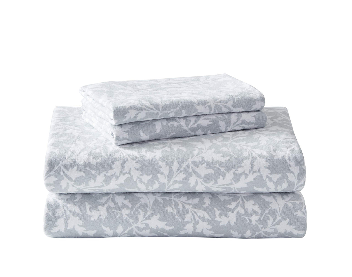 Laura Ashley - Twin Sheet Set with Fitted Sheet & Pillowcase