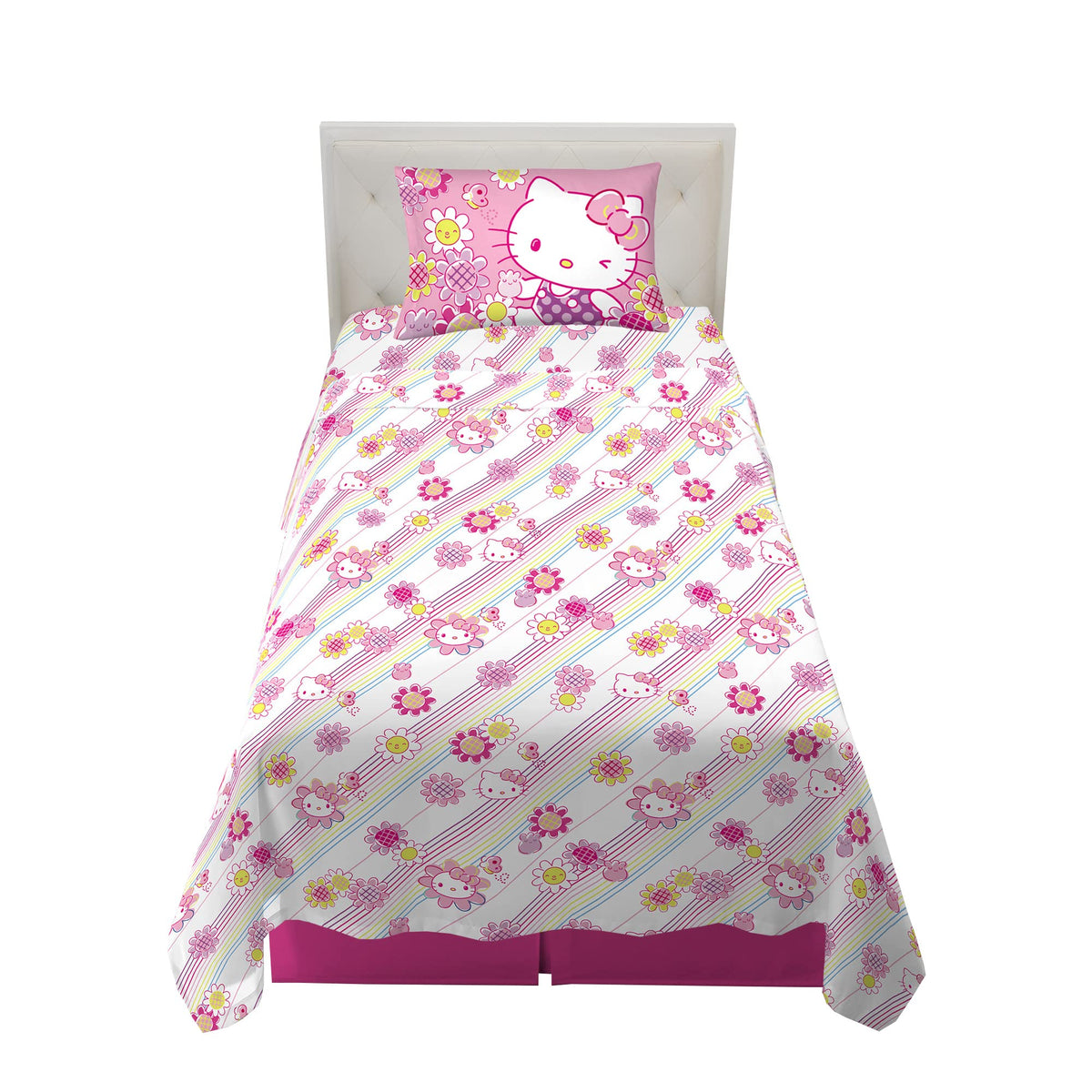 Franco Kids Bedding Super Soft Microfiber Sheet Set, Twin, Sonic The Hedgehog, Anime