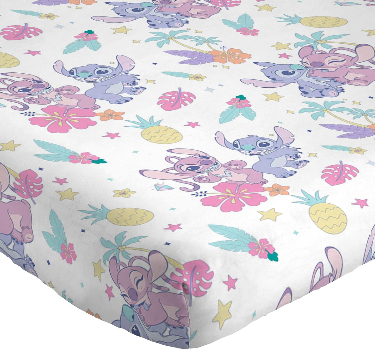 Jay Franco Disney Lilo & Stitch Full Size Sheet Set - 4 Piece Kids Bedding