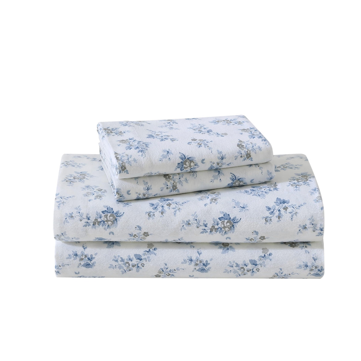 Laura Ashley - Twin Sheet Set with Fitted Sheet & Pillowcase