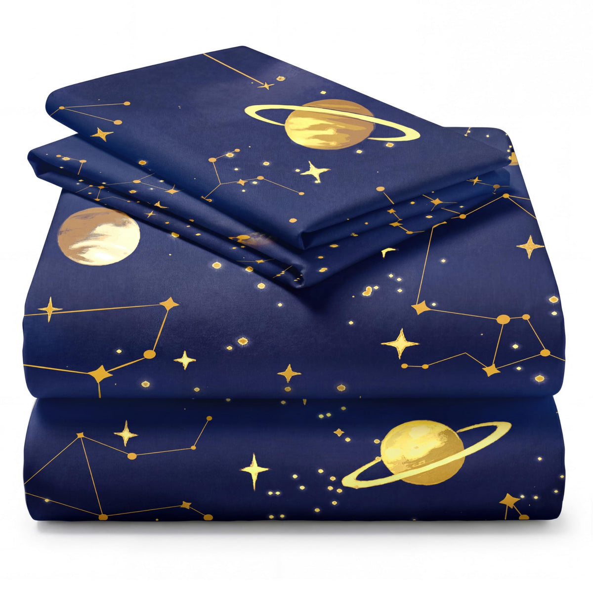 Joiedomi Kids Twin Sheet Set Unicorn - 3 Piece Soft Microfiber Bed Sheets - Deep Pocket Wrinkle Free, Cozy Toddler Bedding Set, Fade Resistant Breathable for Boys Girls Teens