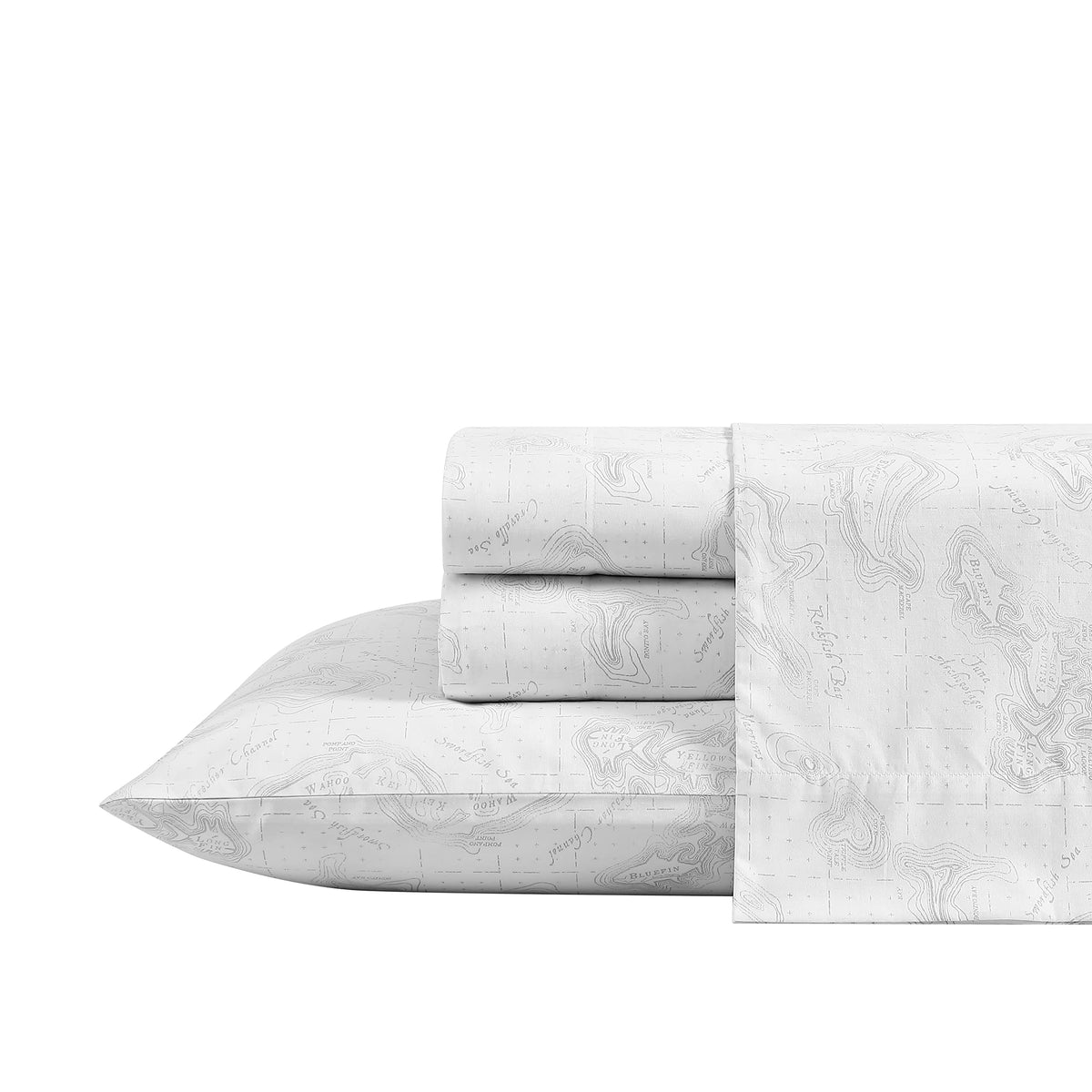Eddie Bauer - Twin Size Sheet Set with Fitted Sheet & Pillowcase