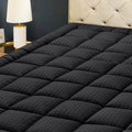 HYLEORY Queen Mattress Pad Quilted Fitted Mattress Protector Cooling Pillow Top Mattress Cover Breathable Fluffy Soft Mattress Topper with 8-21" Deep Pocket