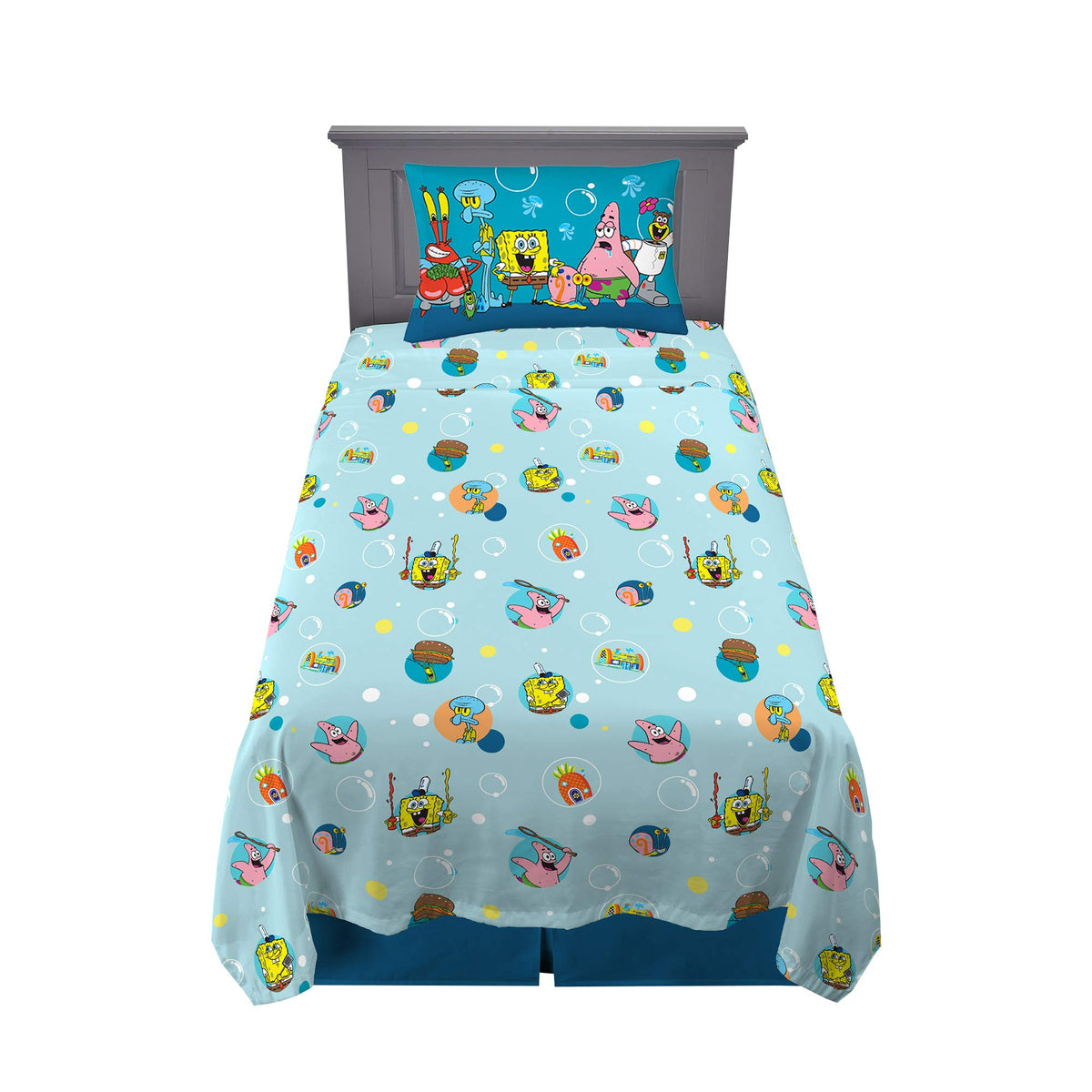 Franco Kids Bedding Super Soft Microfiber Sheet Set, Twin, Sonic The Hedgehog, Anime