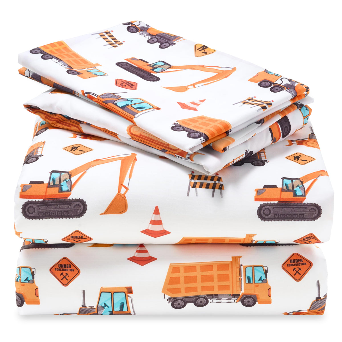 Joiedomi Kids Twin Sheet Set Unicorn - 3 Piece Soft Microfiber Bed Sheets - Deep Pocket Wrinkle Free, Cozy Toddler Bedding Set, Fade Resistant Breathable for Boys Girls Teens