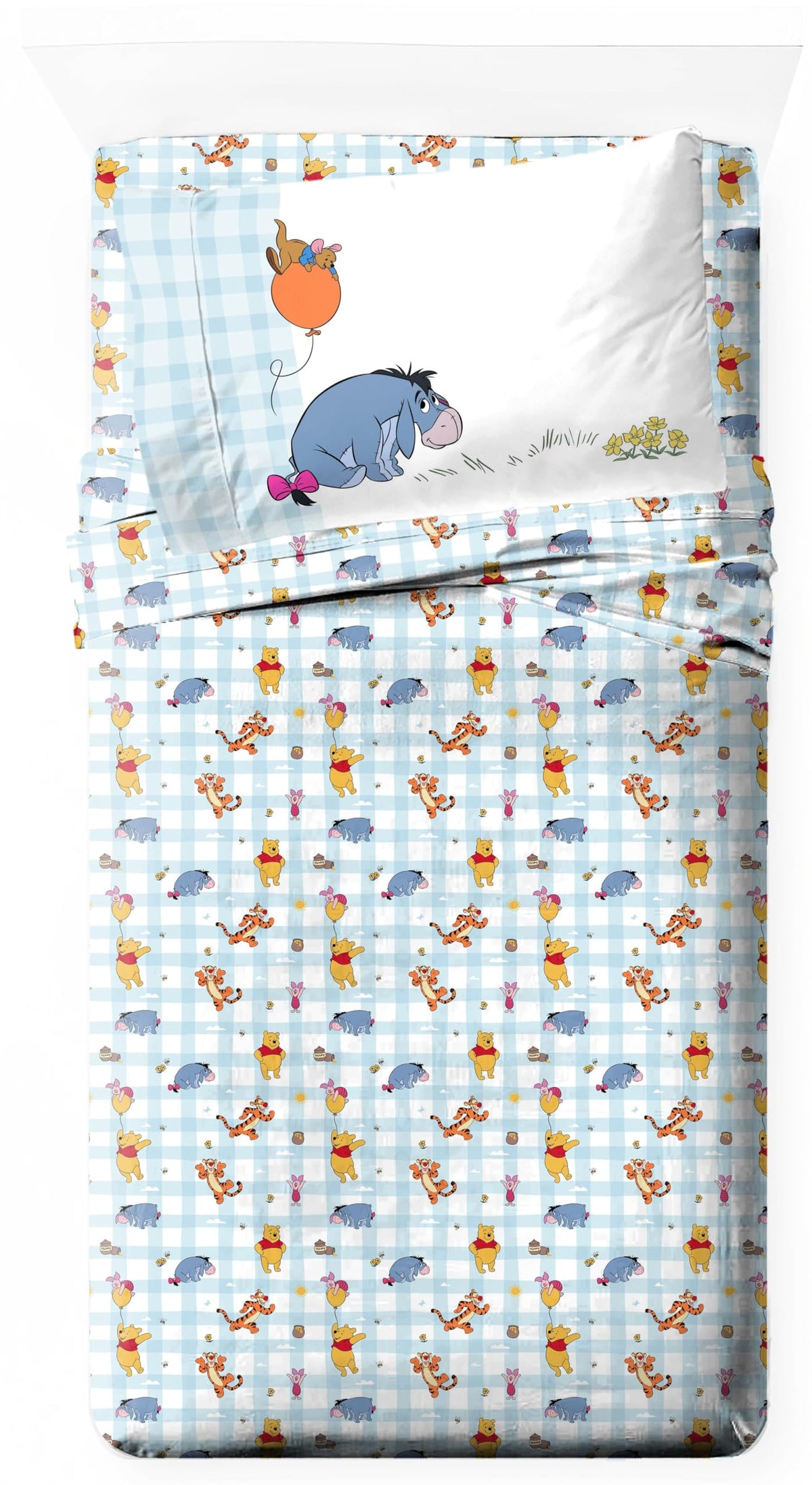 Jay Franco Kids Sheet Set with Fitted, Flat Sheets & Pillow Cover - Ultra-Soft Bedding with Pillowcase for Room Decor, White - Monster Jam, 3 Piece Toddler
