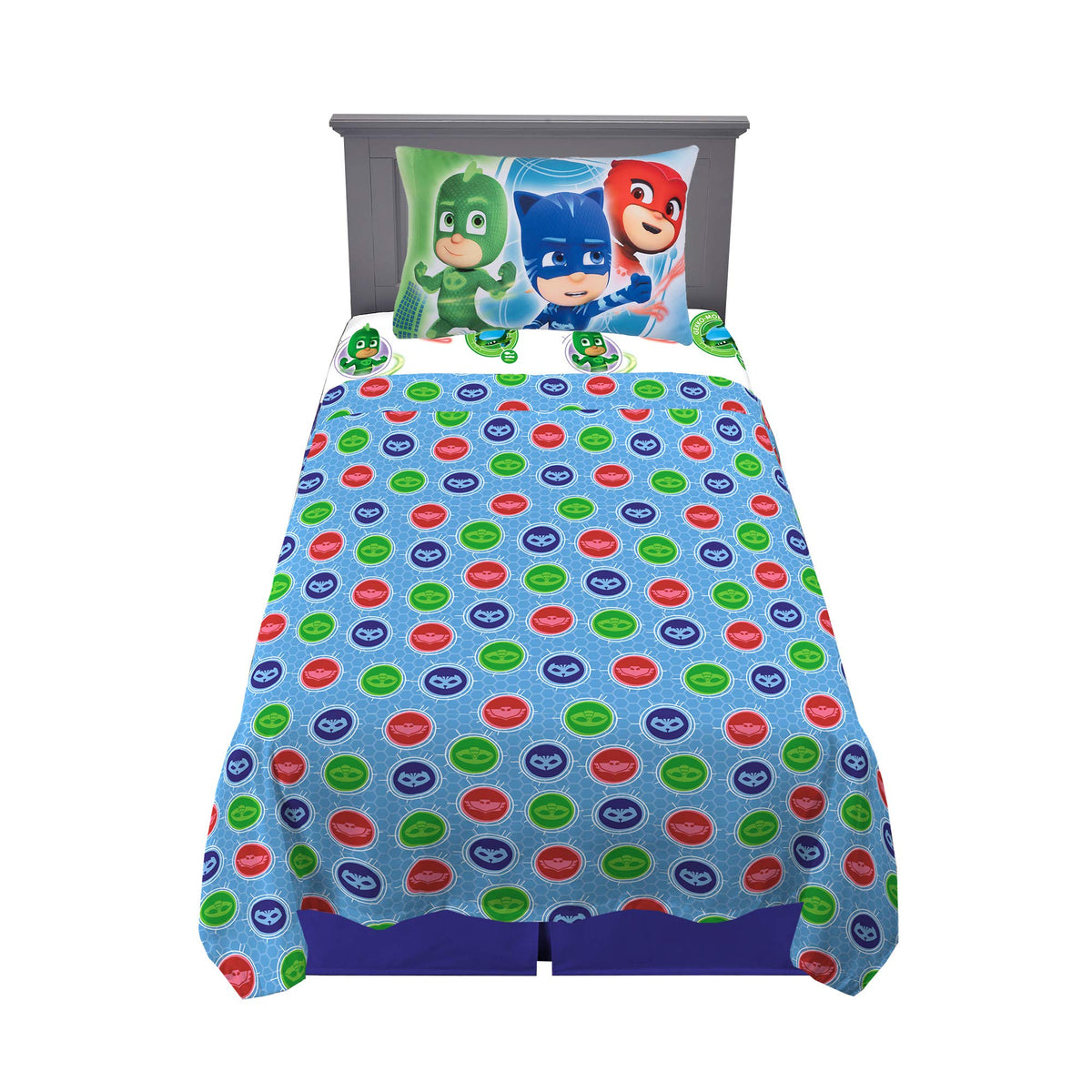 Franco Kids Bedding Super Soft Microfiber Sheet Set, Twin, Sonic The Hedgehog, Anime