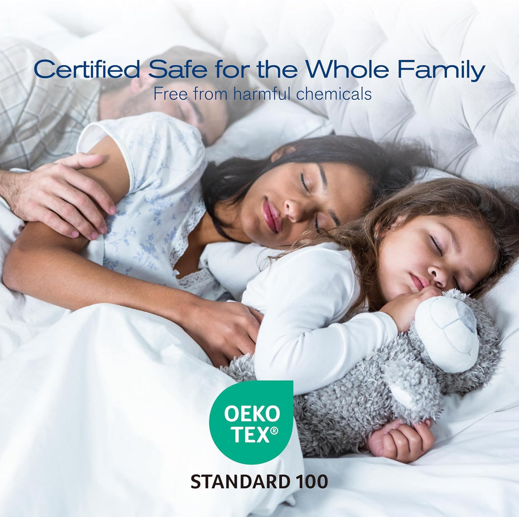 Pillows Standard Size Set of 4, Ultra Thick Down Alternative Bed Pillows,Cooling Hotel Quality Standard Pillow for Back, Stomach or Side Sleepers, Machine Washable(White,4 Pack)
