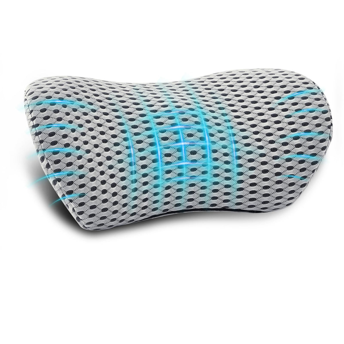 Lumbar Pillow, Memory Foam Lumbar Support Pillow for Office Chair and Car Seat, Back Support Pillow for Lower Back Pain Relief, Support Cushion Back Pillow for Sleeping, Driving, Resting
