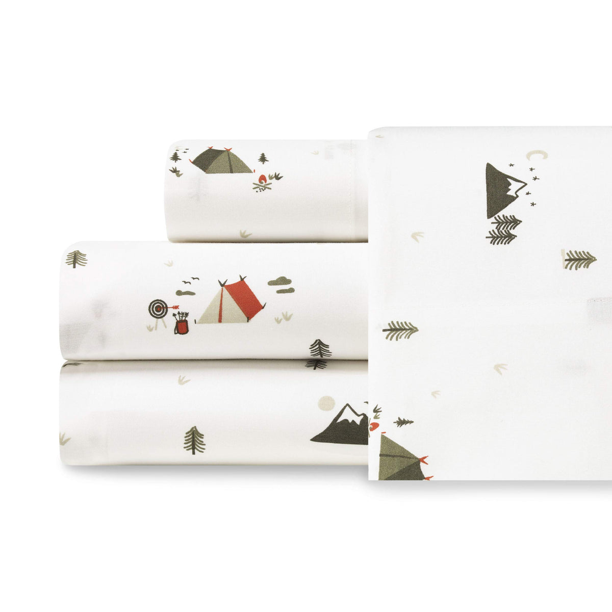 Eddie Bauer - Twin Size Sheet Set with Fitted Sheet & Pillowcase