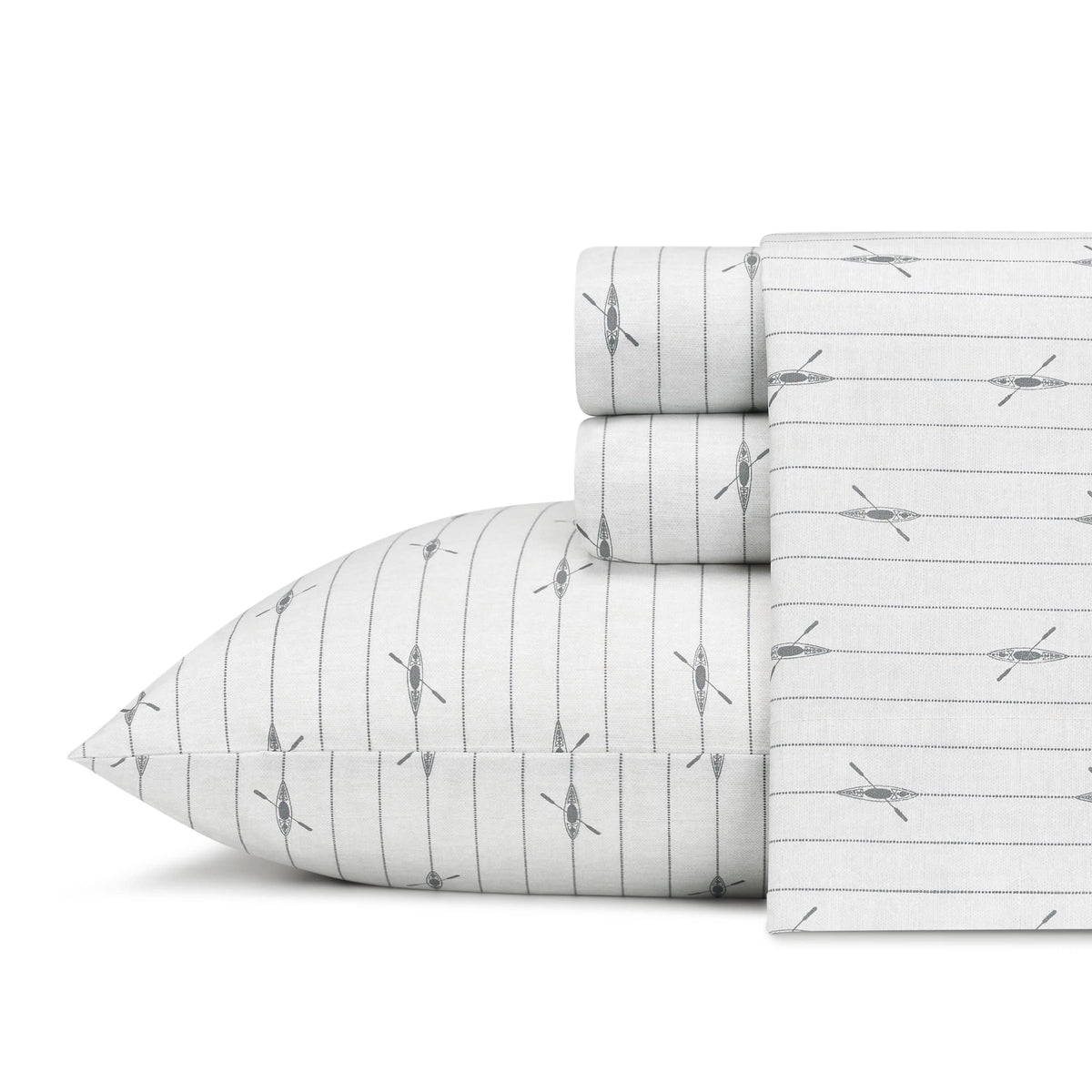 Eddie Bauer - Twin Size Sheet Set with Fitted Sheet & Pillowcase