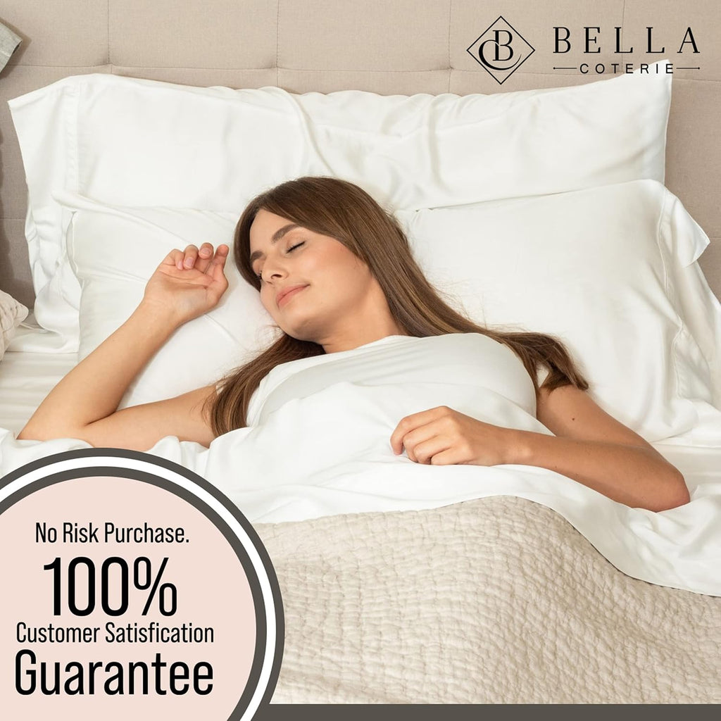 Bella Coterie Luxury Bamboo Viscose Queen Size Sheet Set