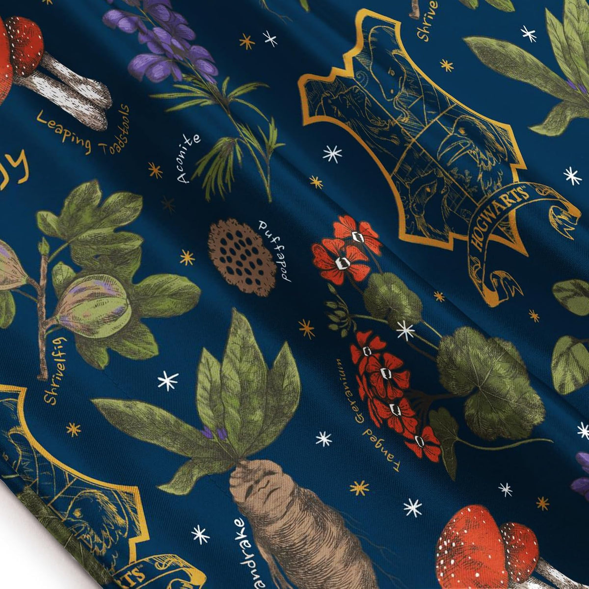 Jay Franco Satin Pillowcase - Standard Size 20x30 Inch Silky Soft Premium Pillow Cover, Blue - Harry Potter