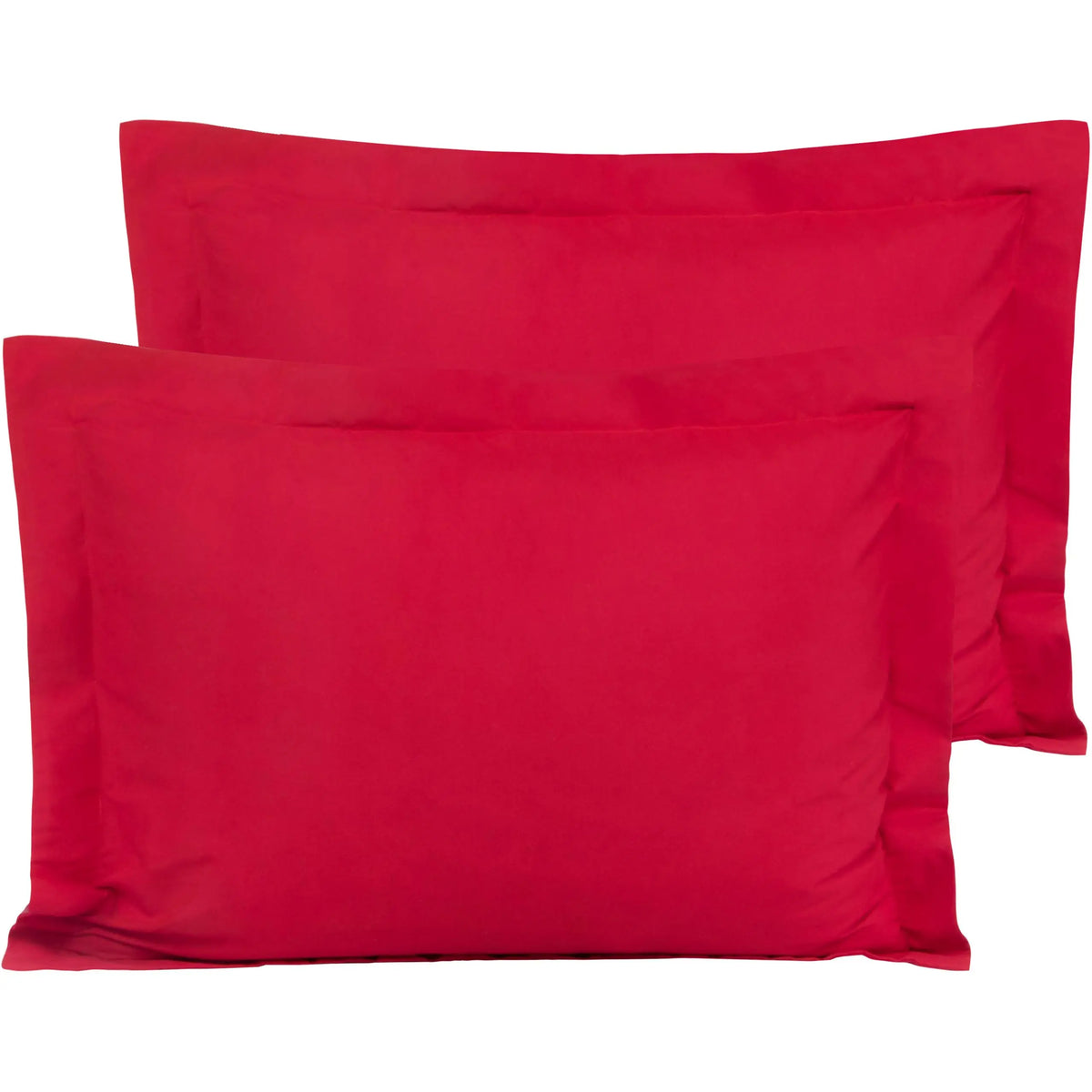 Bedsum 2-Pack Ultra Soft Brushed Pillowcases - Hotel Quality, Breathable Soft Bedding, Hypoallergenic Double-Sided Warm Flat Weave Fabric, Envelope Closure, Wrinkle Resistant, Snug Fit, Durable, Machine Washable, Fresh Post-Laundry Look