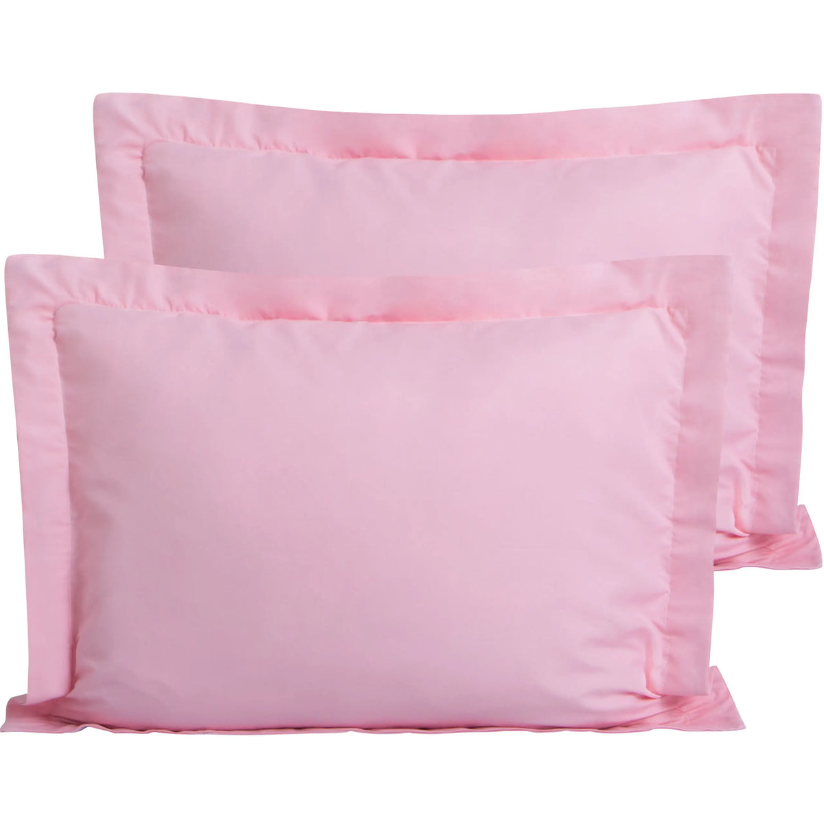 Bedsum 2-Pack Ultra Soft Brushed Pillowcases - Hotel Quality, Breathable Soft Bedding, Hypoallergenic Double-Sided Warm Flat Weave Fabric, Envelope Closure, Wrinkle Resistant, Snug Fit, Durable, Machine Washable, Fresh Post-Laundry Look