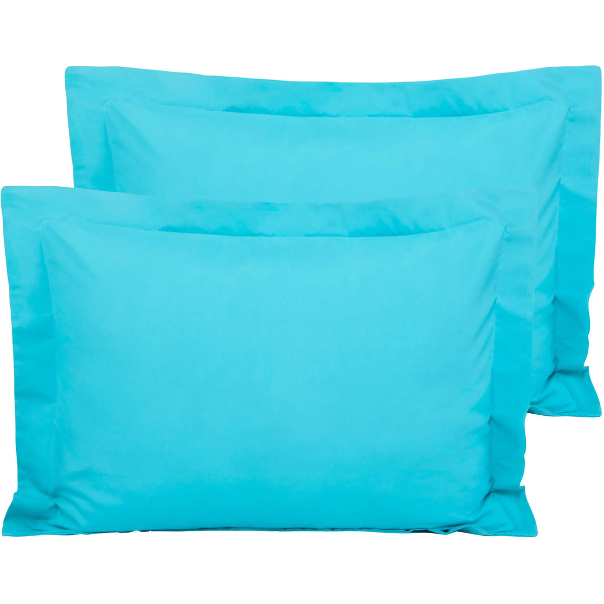 Bedsum 2-Pack Ultra Soft Brushed Pillowcases - Hotel Quality, Breathable Soft Bedding, Hypoallergenic Double-Sided Warm Flat Weave Fabric, Envelope Closure, Wrinkle Resistant, Snug Fit, Durable, Machine Washable, Fresh Post-Laundry Look