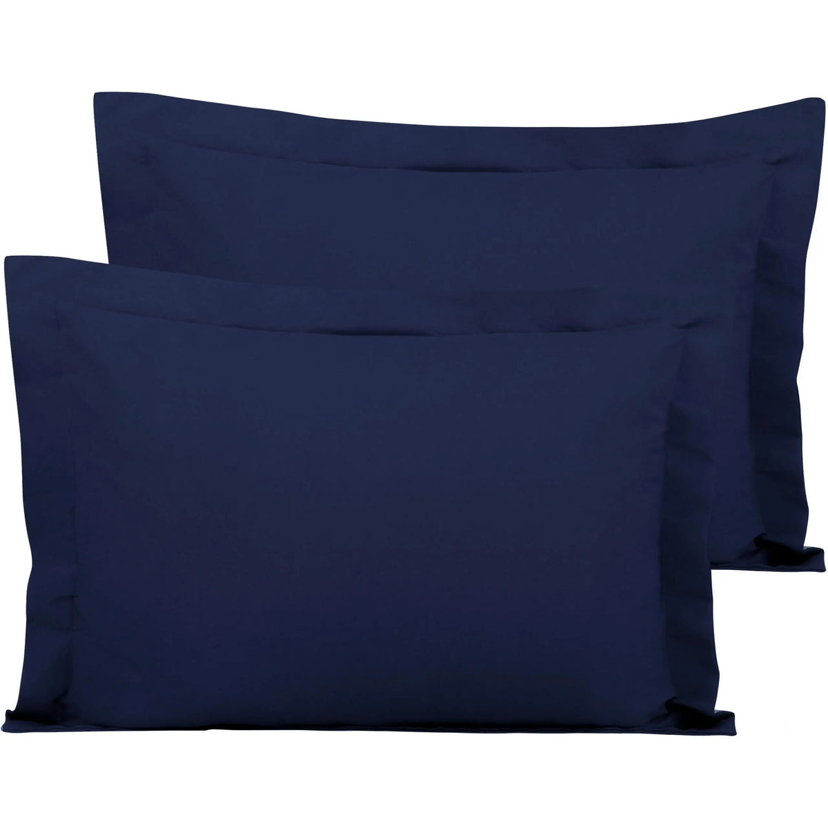 Bedsum 2-Pack Ultra Soft Brushed Pillowcases - Hotel Quality, Breathable Soft Bedding, Hypoallergenic Double-Sided Warm Flat Weave Fabric, Envelope Closure, Wrinkle Resistant, Snug Fit, Durable, Machine Washable, Fresh Post-Laundry Look