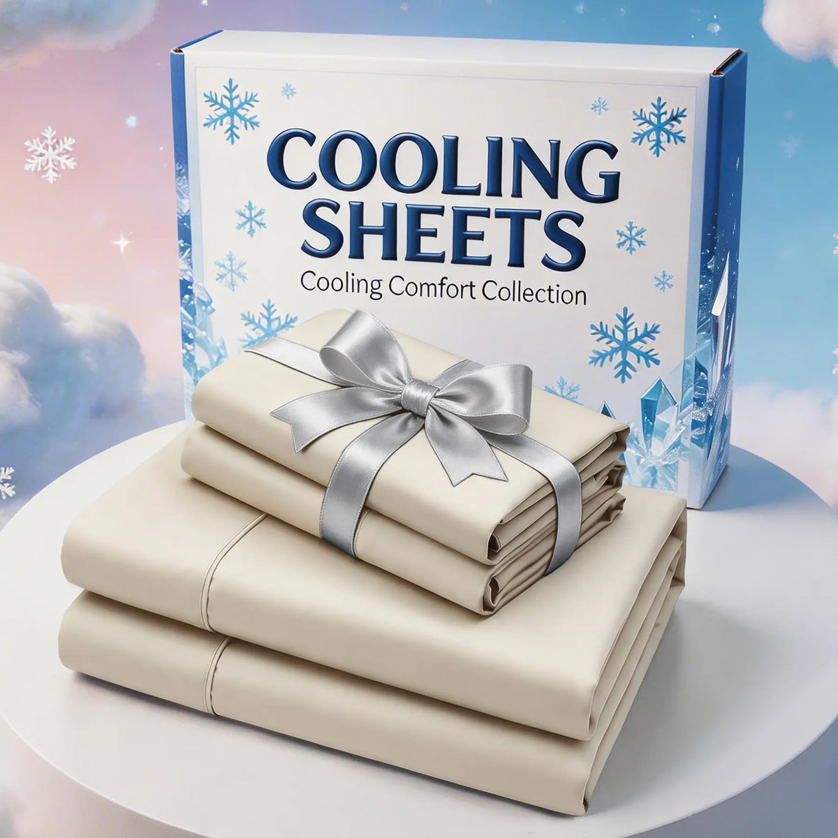 【Memorial Day Deals】Bamboo-Derived Sheet Set – 3/4-Piece Breathable, Hotel-Style Ultra-Soft, 16" Deep Pocket, Wrinkle-Resistant & Fade-Resistant bed accessories natural fabric springglowup