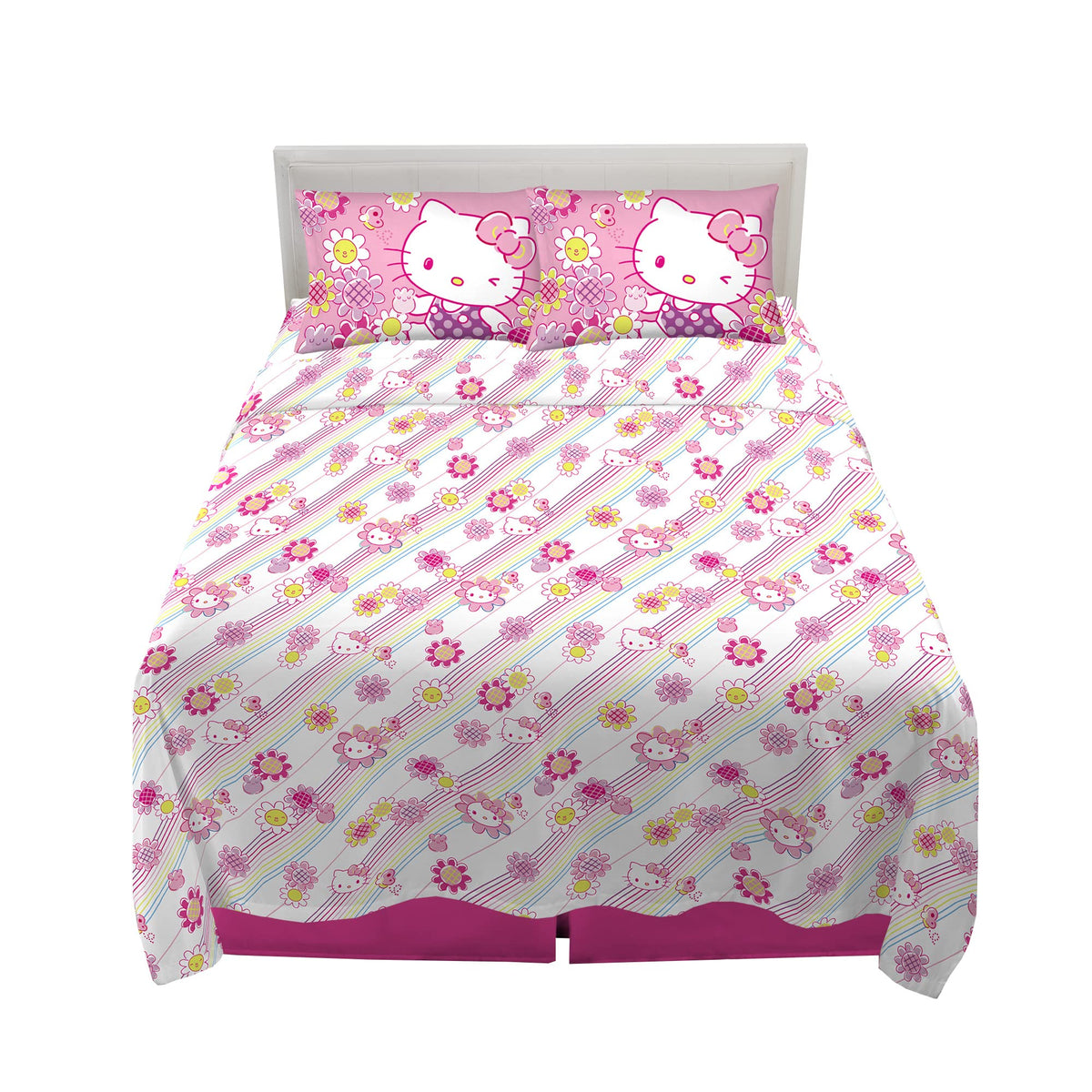 Franco Kids Bedding Super Soft Microfiber Sheet Set, Twin, Sonic The Hedgehog, Anime