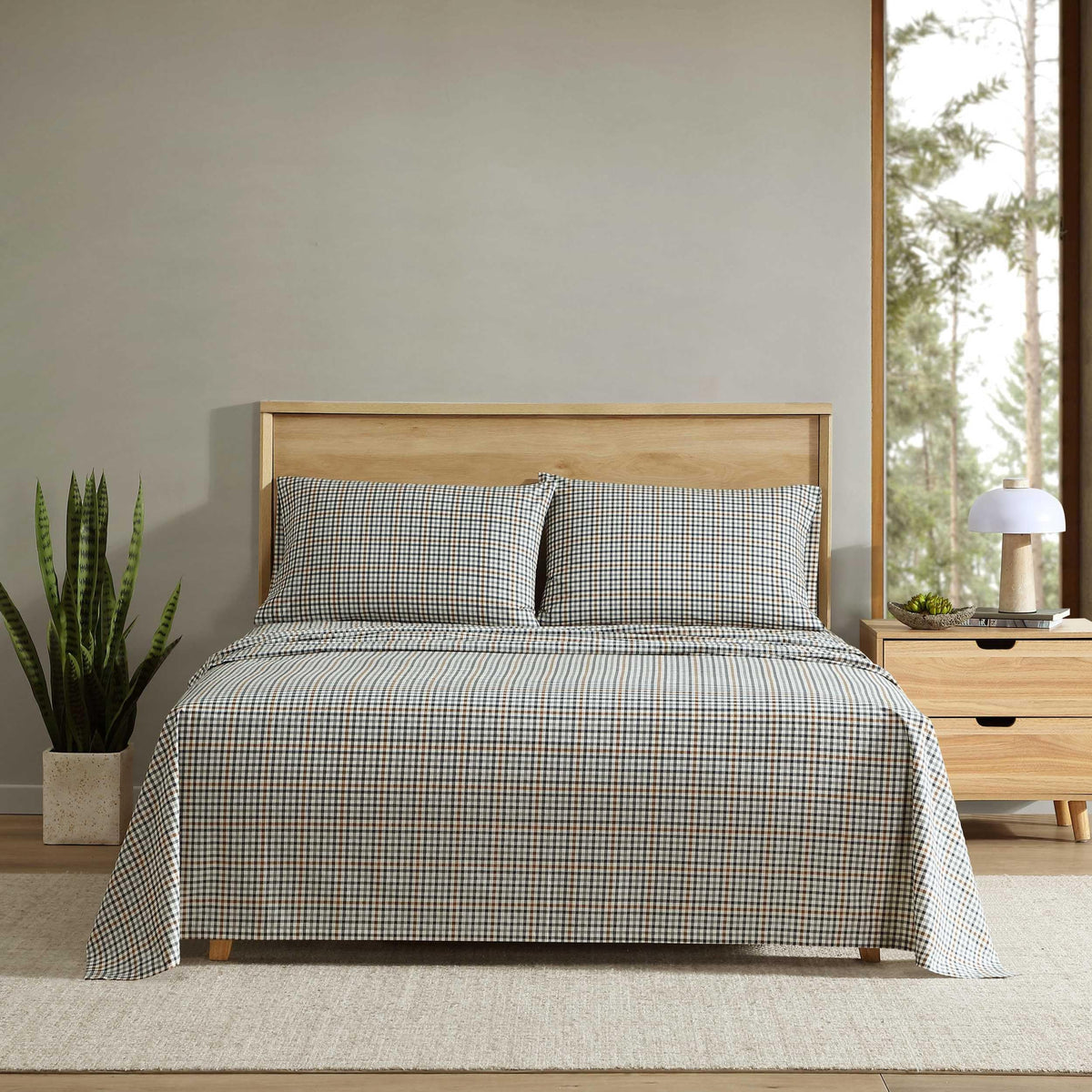 Eddie Bauer - Twin Size Sheet Set with Fitted Sheet & Pillowcase