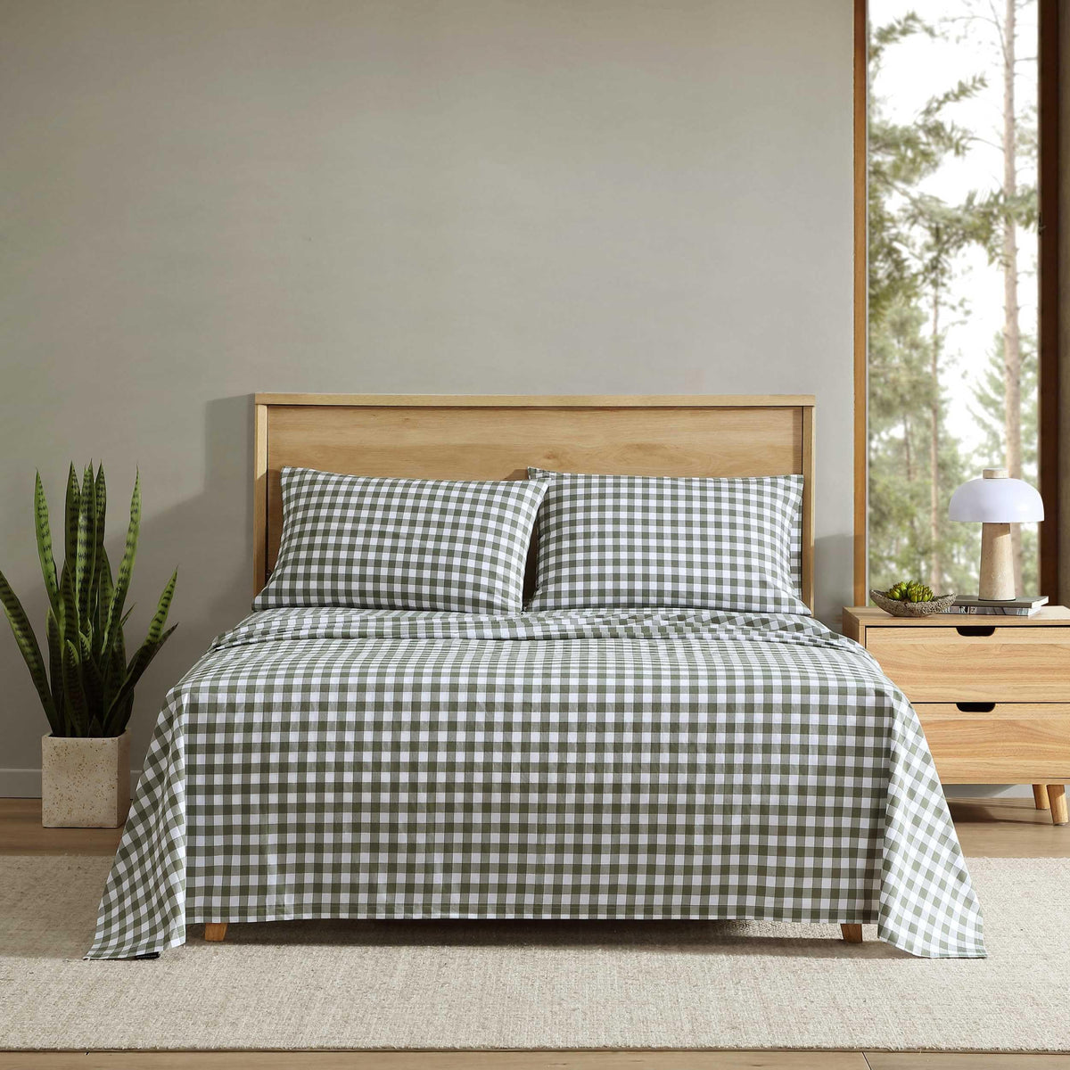 Eddie Bauer - Twin Size Sheet Set with Fitted Sheet & Pillowcase