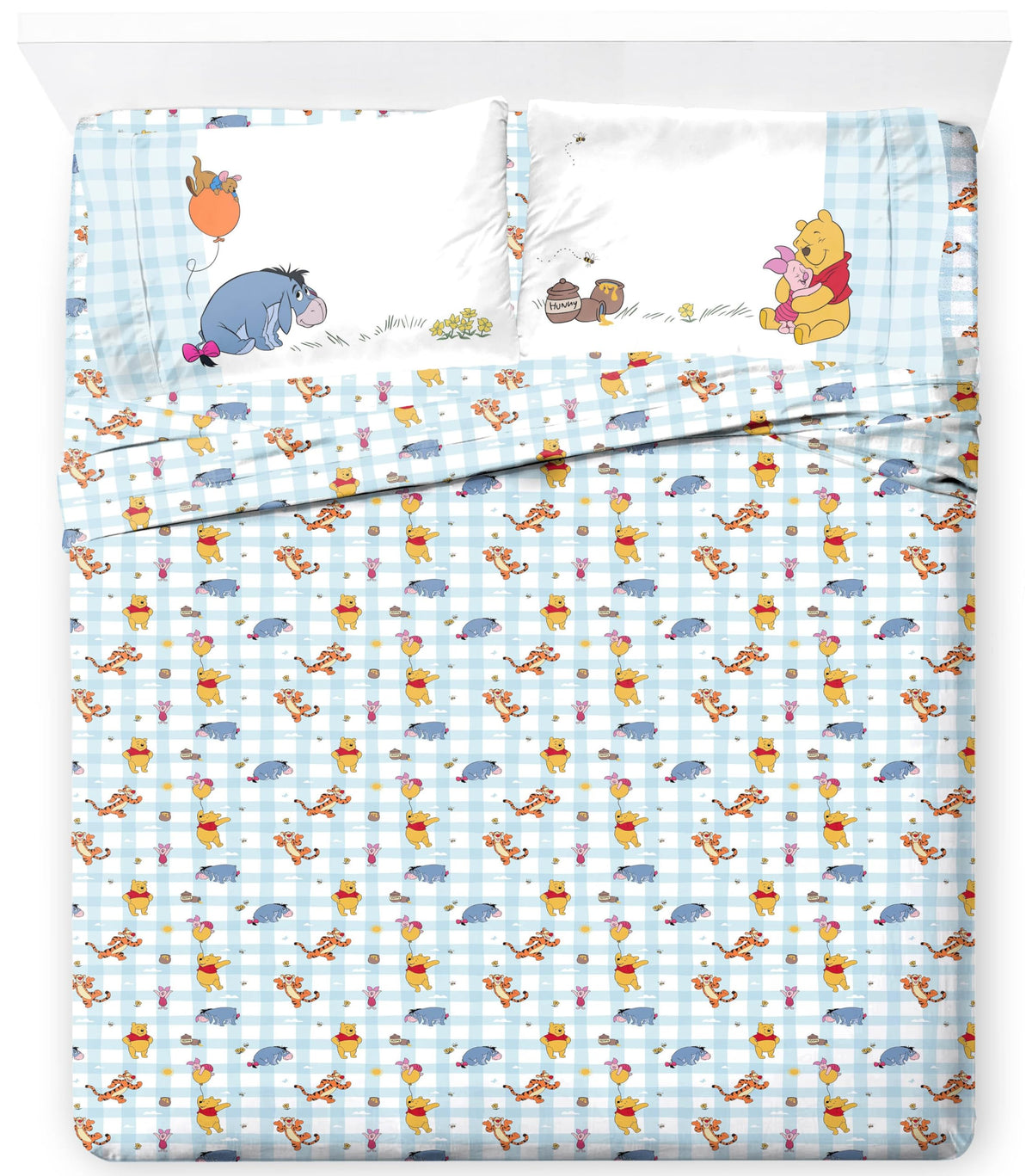 Jay Franco Kids Sheet Set with Fitted, Flat Sheets & Pillow Cover - Ultra-Soft Bedding with Pillowcase for Room Decor, White - Monster Jam, 3 Piece Toddler
