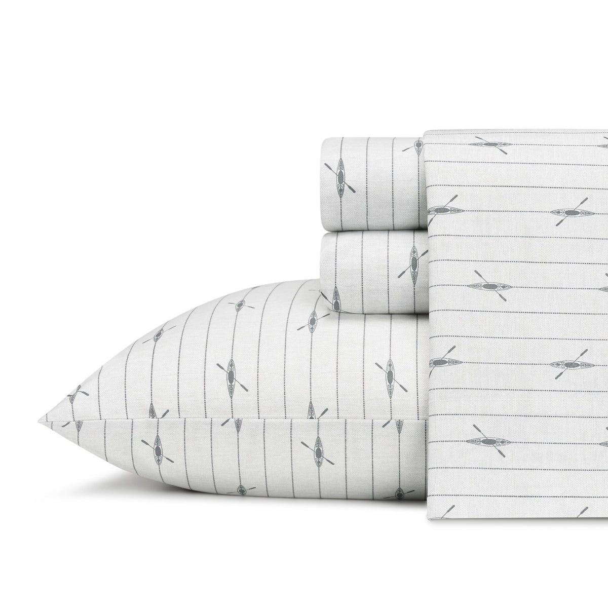 Eddie Bauer - Twin Size Sheet Set with Fitted Sheet & Pillowcase