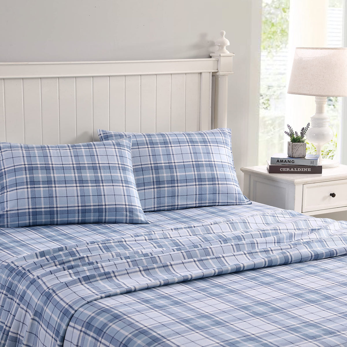 Laura Ashley - Twin Sheet Set with Fitted Sheet & Pillowcase