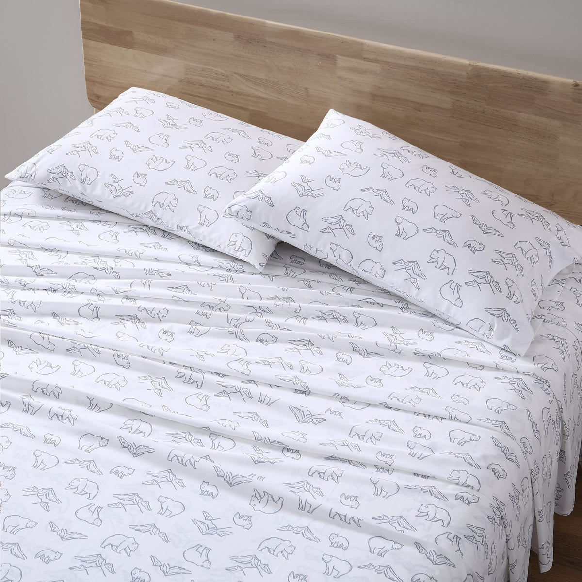 Eddie Bauer - Twin Size Sheet Set with Fitted Sheet & Pillowcase