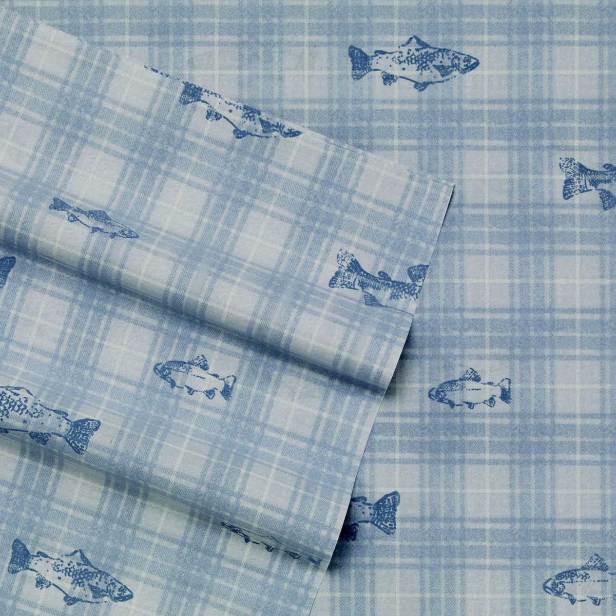 Eddie Bauer - Twin Size Sheet Set with Fitted Sheet & Pillowcase