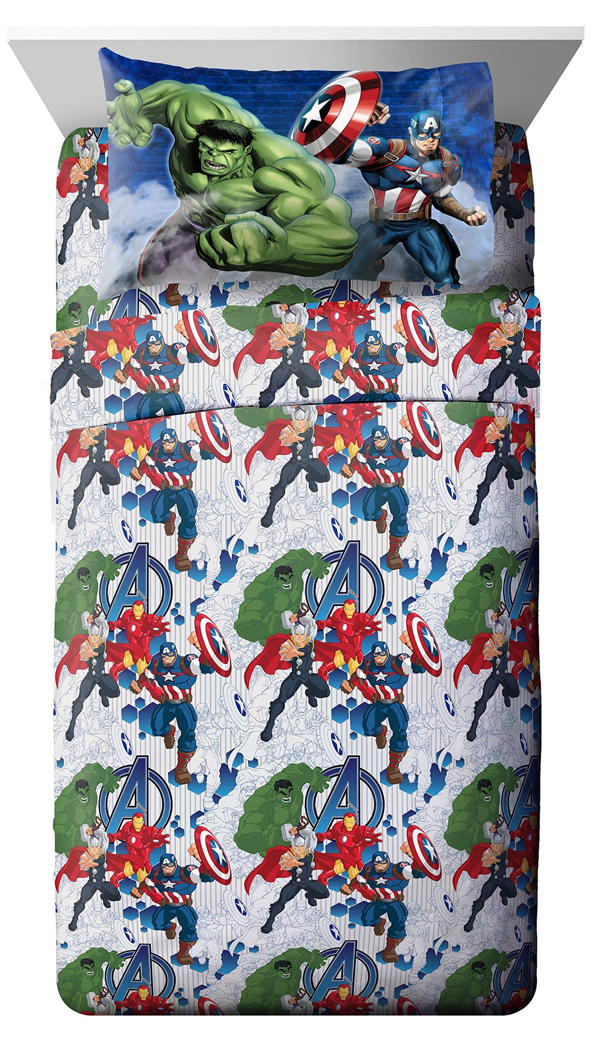 Jay Franco Disney Lilo & Stitch Full Size Sheet Set - 4 Piece Kids Bedding