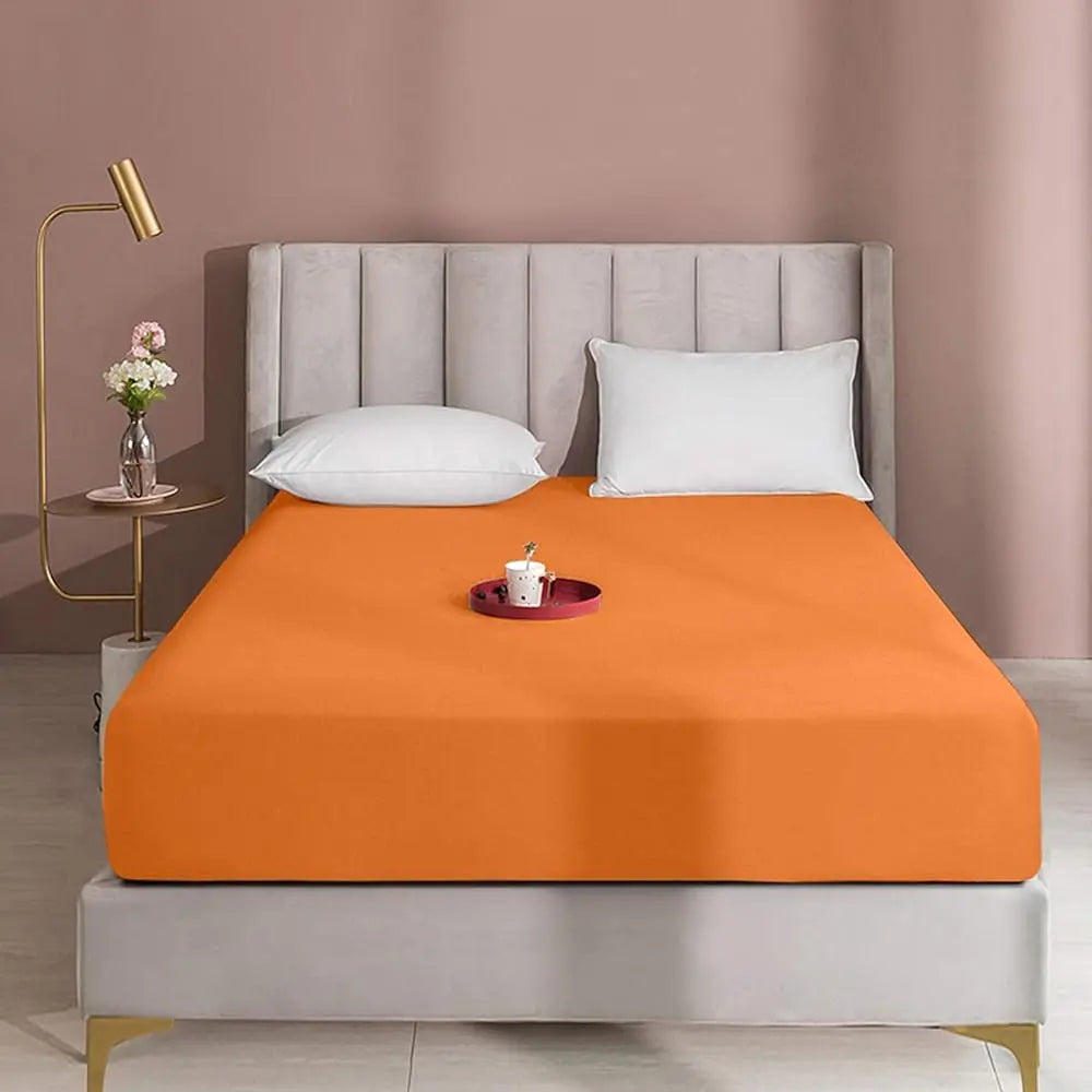NTBAY Fitted Bed Sheet - Deep Pocket Fit Soft Comfy Bedding, Brushed Microfiber Breathable Wrinkle-Free Cover, All-Around Elastic Stays in Place, No Shrink, Chlorine-Free Bleach Safe, Tumble Dry Low, Oeko-Tex Certified