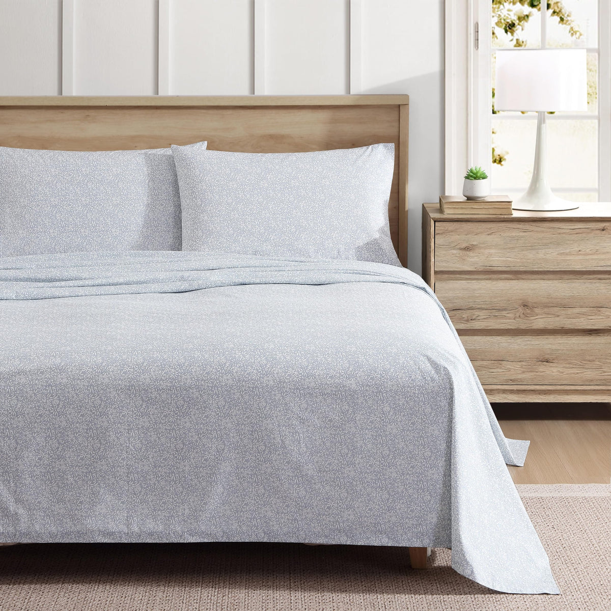 Eddie Bauer - Twin Size Sheet Set with Fitted Sheet & Pillowcase