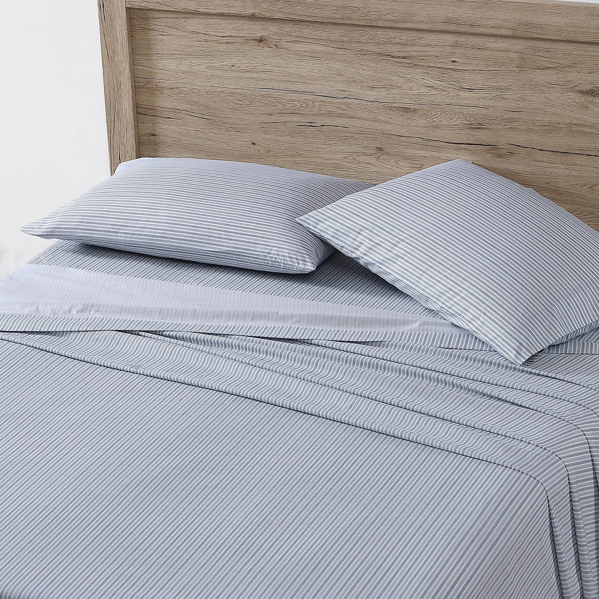 Eddie Bauer - Twin Size Sheet Set with Fitted Sheet & Pillowcase