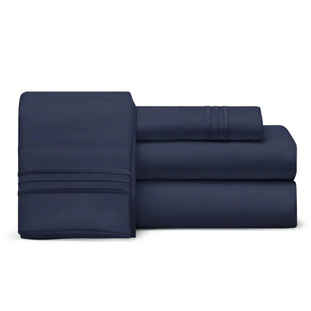 Split California King Sheets 1800 Thread Count Ultra Comfort Deep Pocket Softest in the World