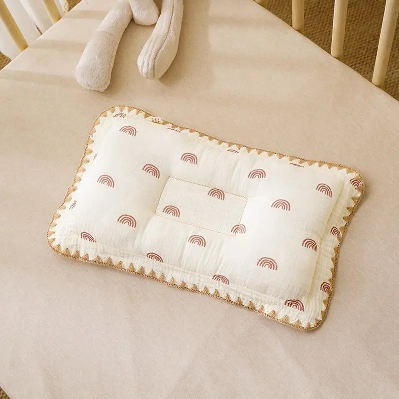 2026 New Arrival Heart Pattern Soft Lightweight Pillow - Soft Cushion, Breathable Skin-Friendly, Fluorescent-Free Safe Sleep Pillow for Indoor Recreation