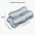 Ergonomic Cervical Pillow, Orthopedic Memory Foam Soft Neck Support, Relieves Neck and Shoulder Pain, Bed Pillow for Comfortable Sleep
