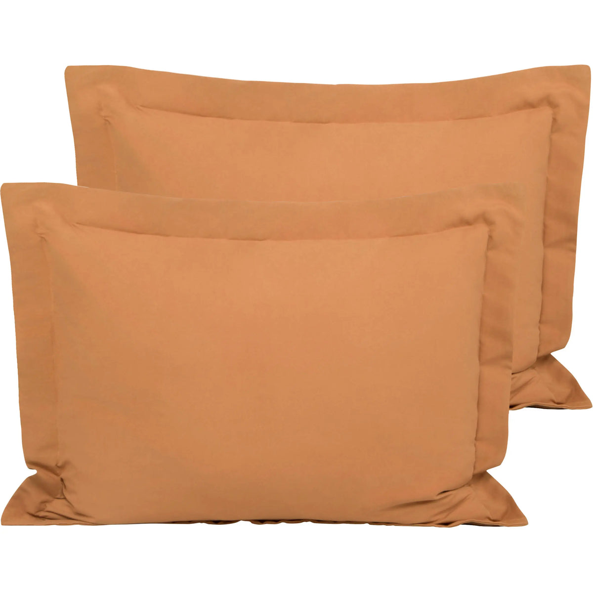 Bedsum 2-Pack Ultra Soft Brushed Pillowcases - Hotel Quality, Breathable Soft Bedding, Hypoallergenic Double-Sided Warm Flat Weave Fabric, Envelope Closure, Wrinkle Resistant, Snug Fit, Durable, Machine Washable, Fresh Post-Laundry Look