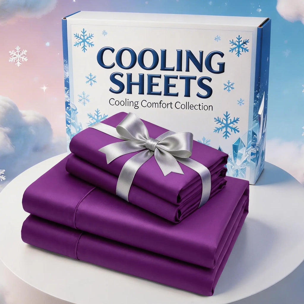 【Memorial Day Deals】Bamboo-Derived Sheet Set – 3/4-Piece Breathable, Hotel-Style Ultra-Soft, 16" Deep Pocket, Wrinkle-Resistant & Fade-Resistant bed accessories natural fabric springglowup