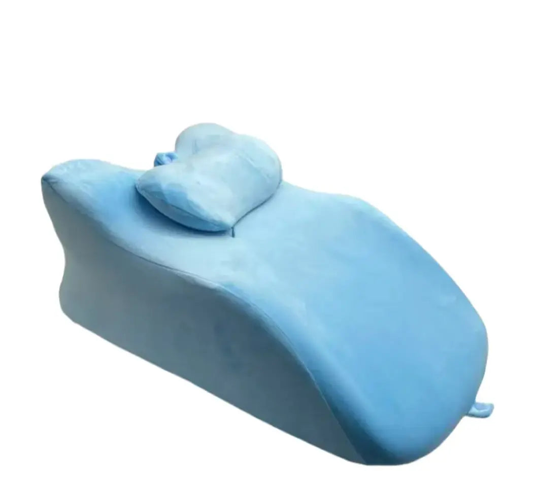 Stomach Sleeper Pillow, Soft with Neck Support, Versatile Design for Face-Down Rest and Prone Positions