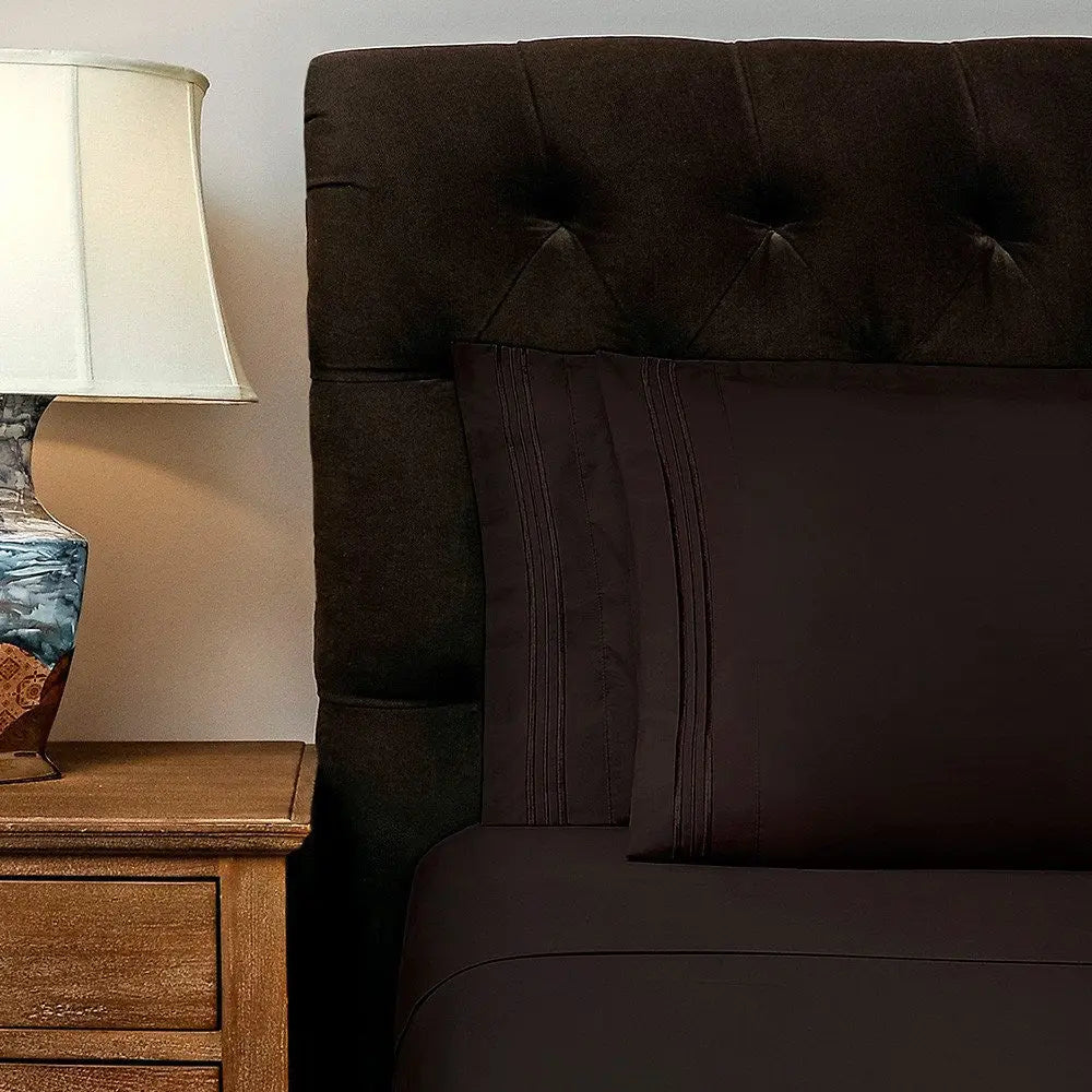 Split California King Sheets 1800 Thread Count Ultra Comfort Deep Pocket Softest in the World