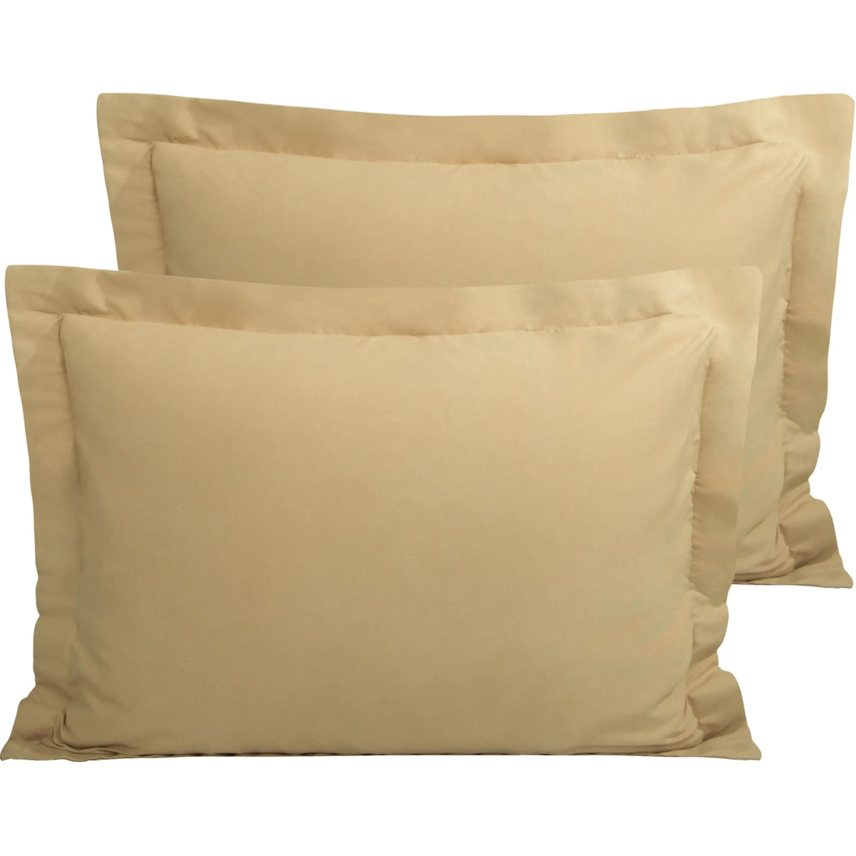 Bedsum 2-Pack Ultra Soft Brushed Pillowcases - Hotel Quality, Breathable Soft Bedding, Hypoallergenic Double-Sided Warm Flat Weave Fabric, Envelope Closure, Wrinkle Resistant, Snug Fit, Durable, Machine Washable, Fresh Post-Laundry Look