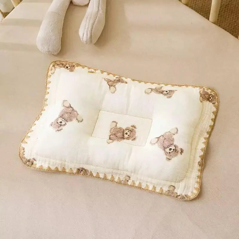 2026 New Arrival Heart Pattern Soft Lightweight Pillow - Soft Cushion, Breathable Skin-Friendly, Fluorescent-Free Safe Sleep Pillow for Indoor Recreation